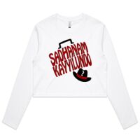 AS Colour - Women's L/S Crop Tee Thumbnail