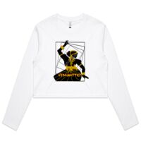 AS Colour - Women's L/S Crop Tee Thumbnail