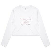 AS Colour - Women's L/S Crop Tee Thumbnail