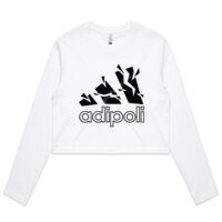 AS Colour - Women's L/S Crop Tee Thumbnail