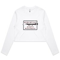 AS Colour - Women's L/S Crop Tee Thumbnail