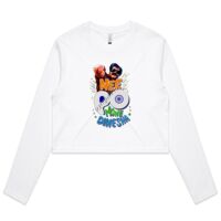 AS Colour - Women's L/S Crop Tee Thumbnail