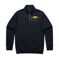 AS Colour - Stencil Half Zip Crew Thumbnail