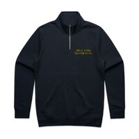 AS Colour - Stencil Half Zip Crew Thumbnail