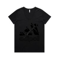 AS Colour - Women's Maple V Neck Tee Thumbnail