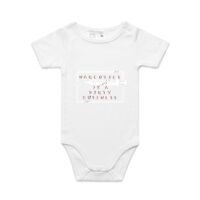 AS Colour - Organic Baby 'Mini-me' Onesie Romper Thumbnail