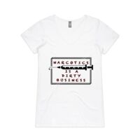 AS Colour - Women's 'Bevel' V-Neck Tee Thumbnail