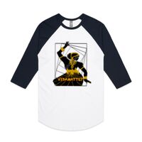 AS Colour - 3/4 Raglan Baseball Sleeve Tee Thumbnail