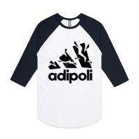 AS Colour - 3/4 Raglan Baseball Sleeve Tee Thumbnail