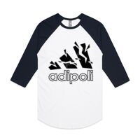 AS Colour - 3/4 Raglan Baseball Sleeve Tee Thumbnail