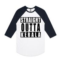 AS Colour - 3/4 Raglan Baseball Sleeve Tee Thumbnail