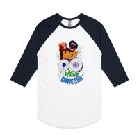 AS Colour - 3/4 Raglan Baseball Sleeve Tee Thumbnail